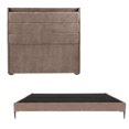 thumbnail image 1 of Base Cama Slim King Size + Cabecera Trinity Wing Mocca, 1 of 8
