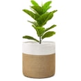 thumbnail image 2 of Cesta de cuerda resistente para plantas, cesta tejida moderna para macetas, jardineras de interior, cesta organizadora de almacenamiento, decoración rústica para el hogar, 2 of 8