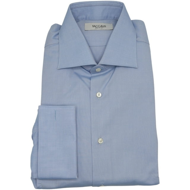 Taccaliti Chemise Habillée Bleue pour Homme - 35-18,5 (TG)