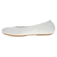 thumbnail image 6 of Dansko Mollie Slip-On Ballerina Flats for Women  Built-in Wedge with Arch Support  Versatile Casual to Dressy Footwear  Lightweight Rubber Outsole White Calf 9.5 M US, 6 of 7