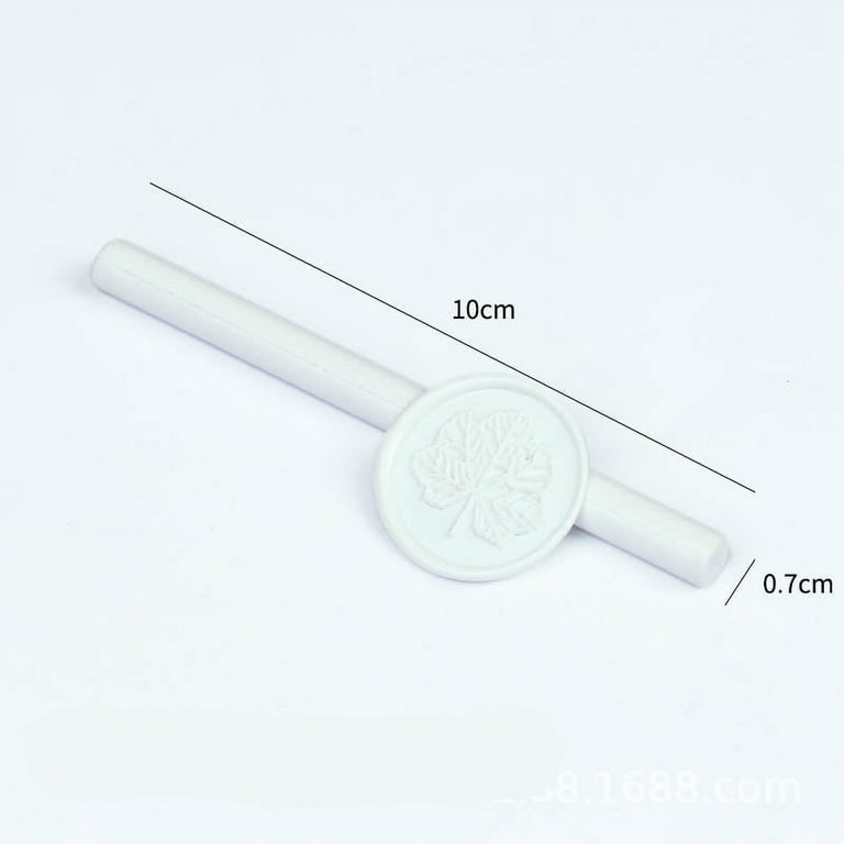 telosma AU-TBSWA125 Silver Wax Seal Sticks for Wedding Invitations, Small  Glue Gun Sealing Wax 16pcs / Box