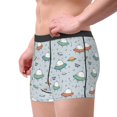 thumbnail image 4 of Daiia Spaceship Men's Underwear Boxer Briefs, Cotton Stretch Moisture-Wicking Underwear-Large, 4 of 9
