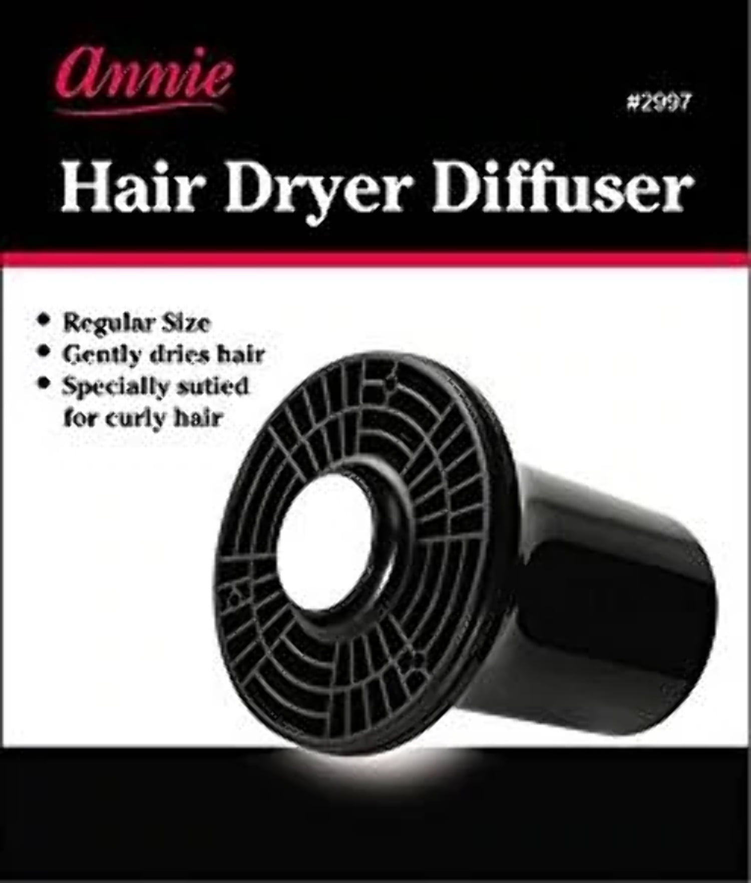 Annie Hair Dryer Diffuser 2997