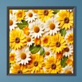 thumbnail image 1 of 5D bricolaje taladro redondo completo diamante pintura Daisy Kit decoración del hogar arte artesanía FLhrweasw Nuevo, 1 of 9