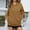 Brown, variant on Sweatshirt for Women with Pocket Heavyweight Pullover Plain Casual Hooded Brown Long Sleeve Womens Tops