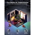 thumbnail image 3 of 100M 1000LED Luces Navideñas Cambio de Color, Blanco Cálido y Multicolor, Temporizador y Memoria, IP65 Impermeable, 11 Modos con Remoto, Para Navidad, Halloween, Cumpleaños, Fiesta, Boda, 3 of 7