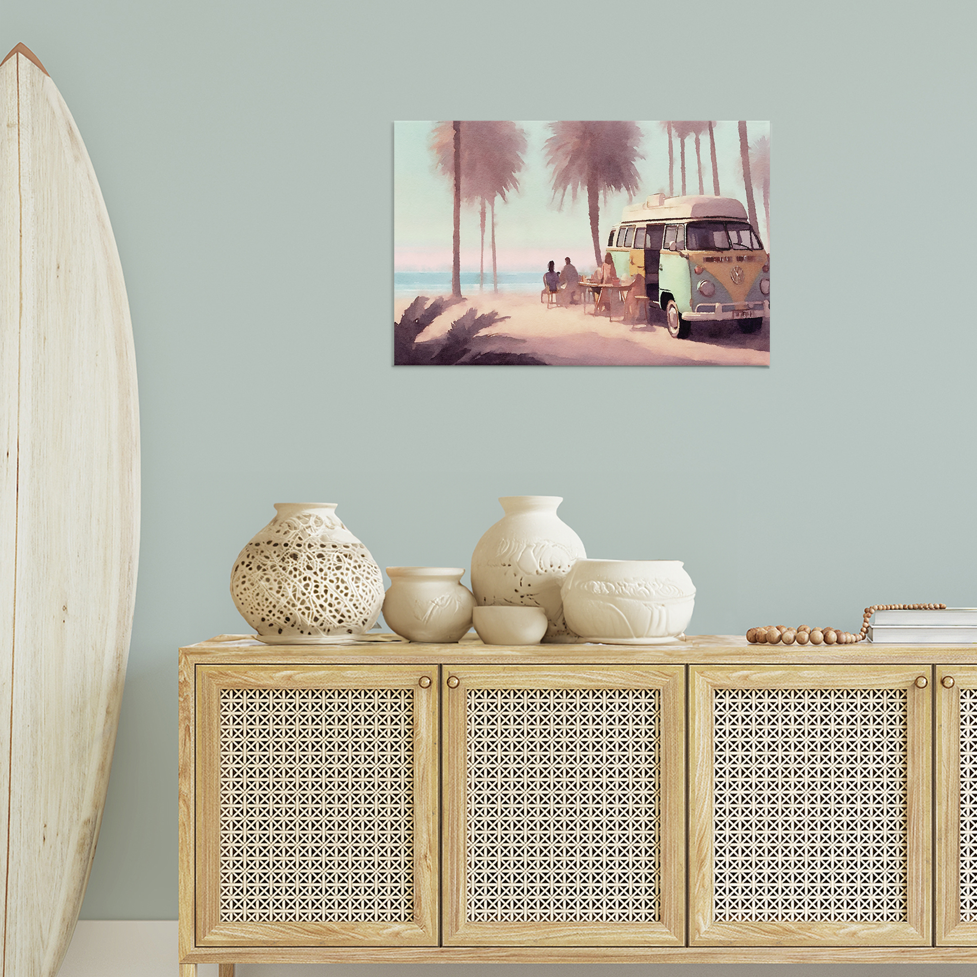 Stupell Industries Beach Day Hangout Nautical & Beach Painting Wrapped Canvas Art Print Wall Art, 30 x 20