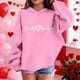 thumbnail image 3 of TaTaai Valentines Sweatshirt Women Gnomes Shirts Love Heart Sweater Crewneck Long Sleeve Pullover Tops Gift, 3 of 8