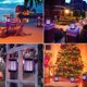 thumbnail image 5 of Lámpara de llama con forma de linterna solar para colgar al aire libre, versión mejorada, linterna exterior con 99 luces LED parpadeantes, luz decorativa impermeable para jardín, patio,, 5 of 5