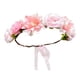 thumbnail image 2 of Diadema de flores, corona de flores bohemias para fiesta, dama de honor, vacaciones, novia, accesorios para fotos Estilo A, 2 of 9
