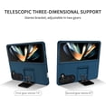 thumbnail image 6 of for Samsung Galaxy Fold5 Case, [Snug Touch Matte ] Military Grade Shockproof Protective Phone Case with Kickstand for Samsung Galaxy Fold 5 LTT Blue, 6 of 18