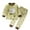 Yellow H, variant on Bovxnpu Boys Girls Outfits Set 2 Piece Loungewear Set, Boys Long Sleeve Shirt and Pants Set for Toddlers Girls Fall Clothes Home Clothes 4 Years