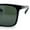 Black - Green, variant on Mens Classic Rectangle Sporty Gentlemanly Plastic Fashion Sunglasses Shiny Black