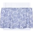 thumbnail image 1 of Victoria Park Toile 68-Inch-by-36 Inch Tailored Tier Curtains, Blue, 1 of 5