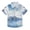 Seattle Skyline and Cloud, variant on Small Short Sleeve Button Down Shirts Watercolor Seattle Skyline Casual Shirt 3-10 Years