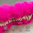 thumbnail image 2 of AnorTrek Fluffy Mirror Cover for Arched & Full-Length Mirrors (59"x16") – Stretch Fabric, Non-Slip Backing, Decorative Protector – Soft & Durable Décor (Mirror Not Included), 2 of 7