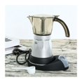 Espresso Italian Mocha Maker Coffee Percolators Electric Moka Pot ,Easy