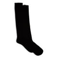 thumbnail image 6 of LECHERY Unisex Scrunch Slouchy Woven Tab Socks (1 Pair) - One Size, Black, 6 of 9