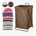 thumbnail image 1 of Cestos De Ropa Estilo Japonés Sucia Extra Grande Organizadores De Baño Canasto Modelo Cafe, 1 of 4