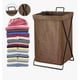 thumbnail image 1 of Cestos De Ropa Estilo Japonés Sucia Extra Grande Organizadores De Baño Canasto Modelo Cafe, 1 of 4