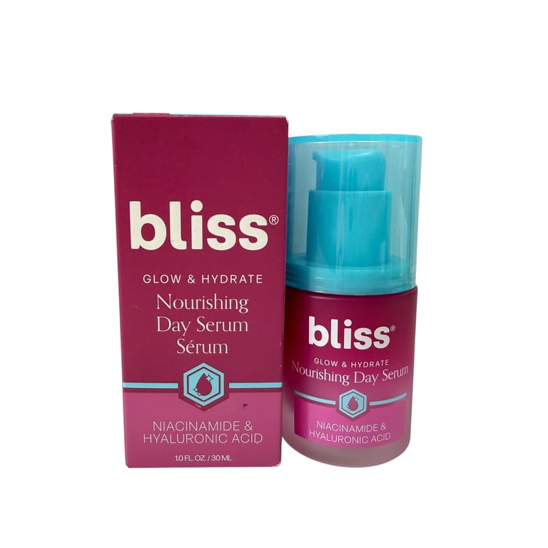 Bliss, Glow & Hydrate Nourishing Day Serum, 1 oz, All Skin Types