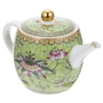 thumbnail image 1 of MasteelfCA Heat-resistant Ceramic Teapot Delicate Durable Tea Kettle Home Tea Maker Pot, 1 of 9
