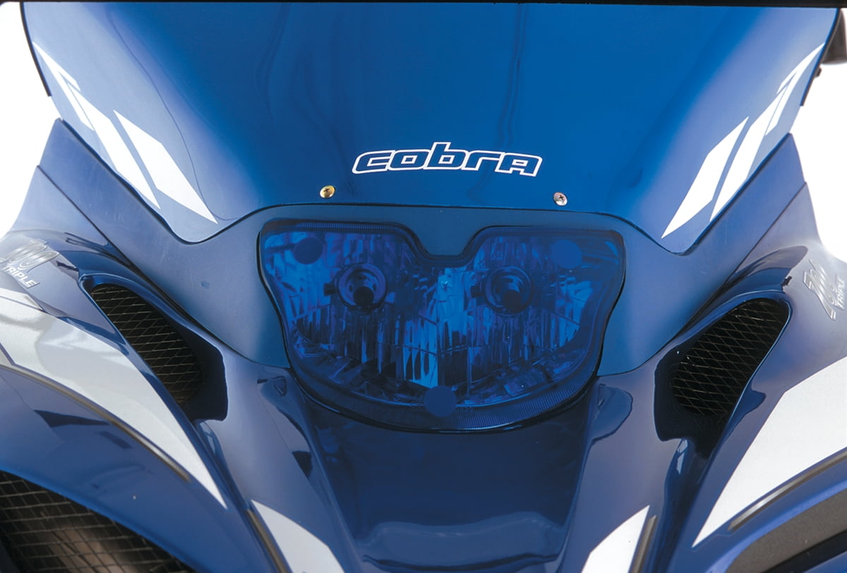 Holeshot Headlight Covers Blue 50427011