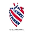 thumbnail image 3 of Patriotic 4th of July Dog Bandana, American Flag Dog Bandanas Triangle Bibs Scarf for Medium and Small Dogs, 3 of 6