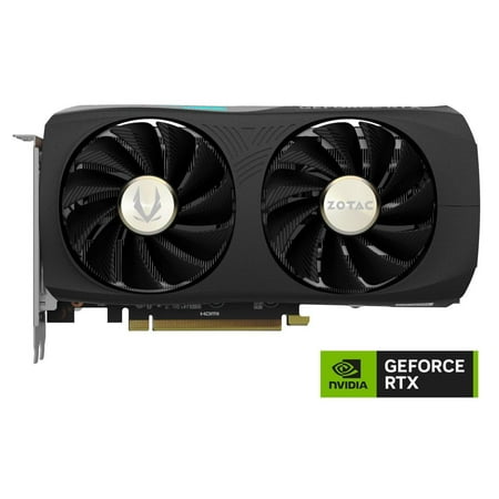 ZOTAC - GeForce RTX 4070 SUPER Twin Edge OC 12GB GDDR6X PCI Express 4.0 Graphics Card - Gray