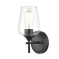 thumbnail image 1 of Millennium Lighting Ashford Collection Transitional One Light Matte Black Wall Sconce, 1 of 4