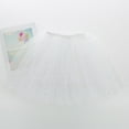 thumbnail image 5 of SUXIAN Girls Skirt Carnival Sequin Mesh Tutu Ballet Dance Party Outfit For Kids Toddler Girls Skirts White_001 7-8 Years, 5 of 7
