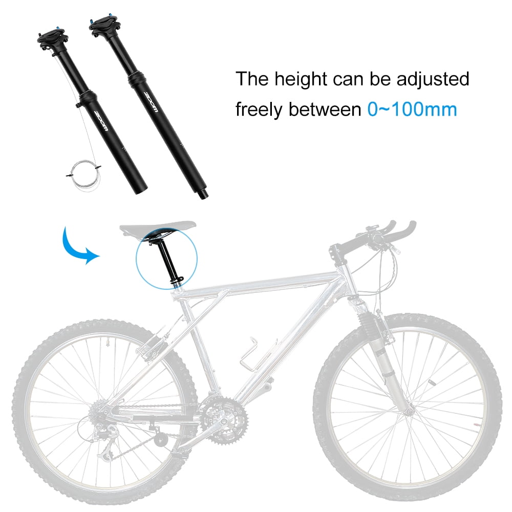 Tige De Selle Suspendue Vtt-Seat Post ZOOM SATORI  Lg360/ø25.4  Ref57ts 2 Scaled