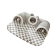thumbnail image 2 of Tachiuwa Cat Tunnel Bed Small Animal Tunnel Playing Hut for Hamster Bunny Rabbits gray L, 2 of 9