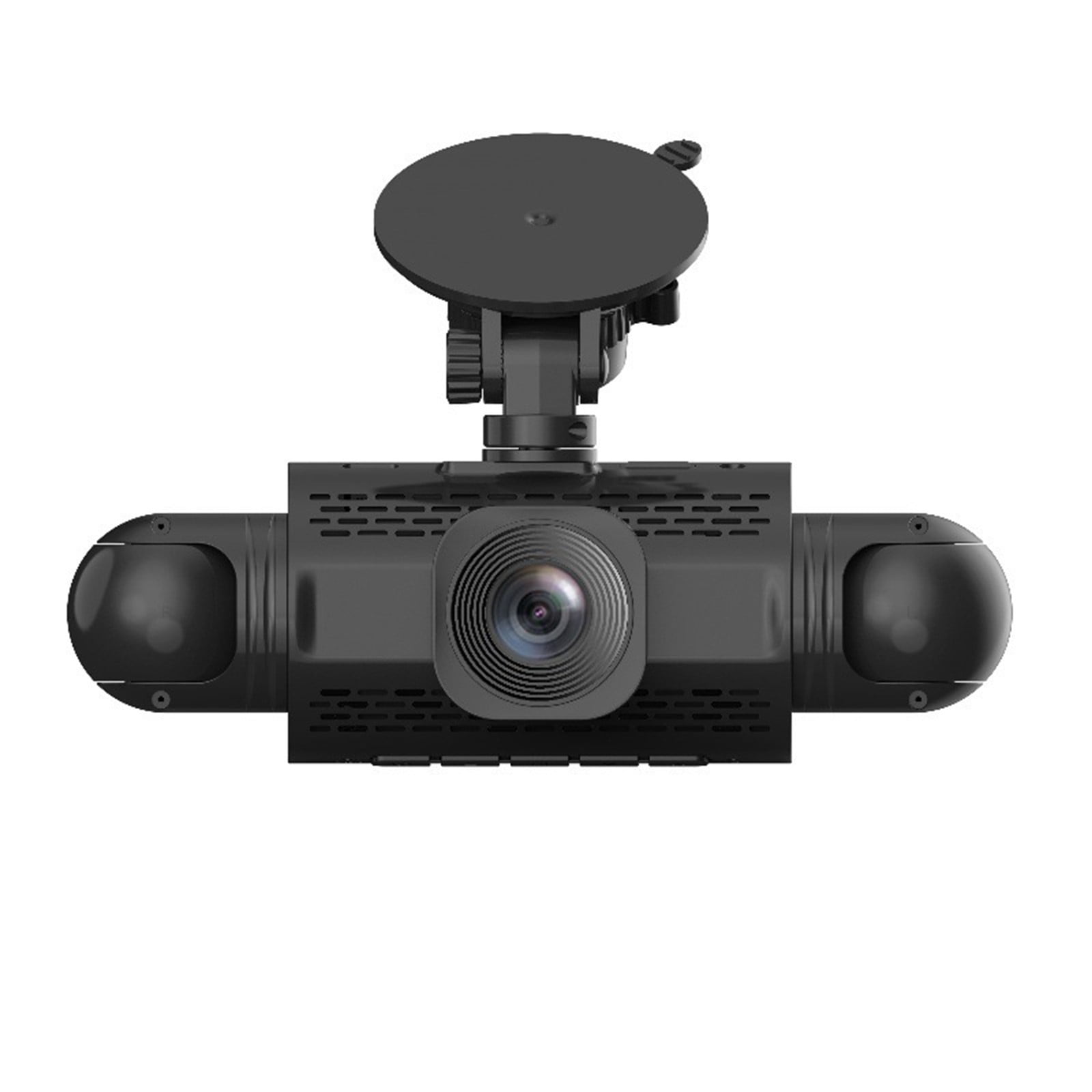 Kieccall 3-Inch 1080P HD 4-Way Dash Cam - Front/Rear/Left/Right 360° Panoramic Recording, WiFi Enabled In-Car DVR For Complete Protection