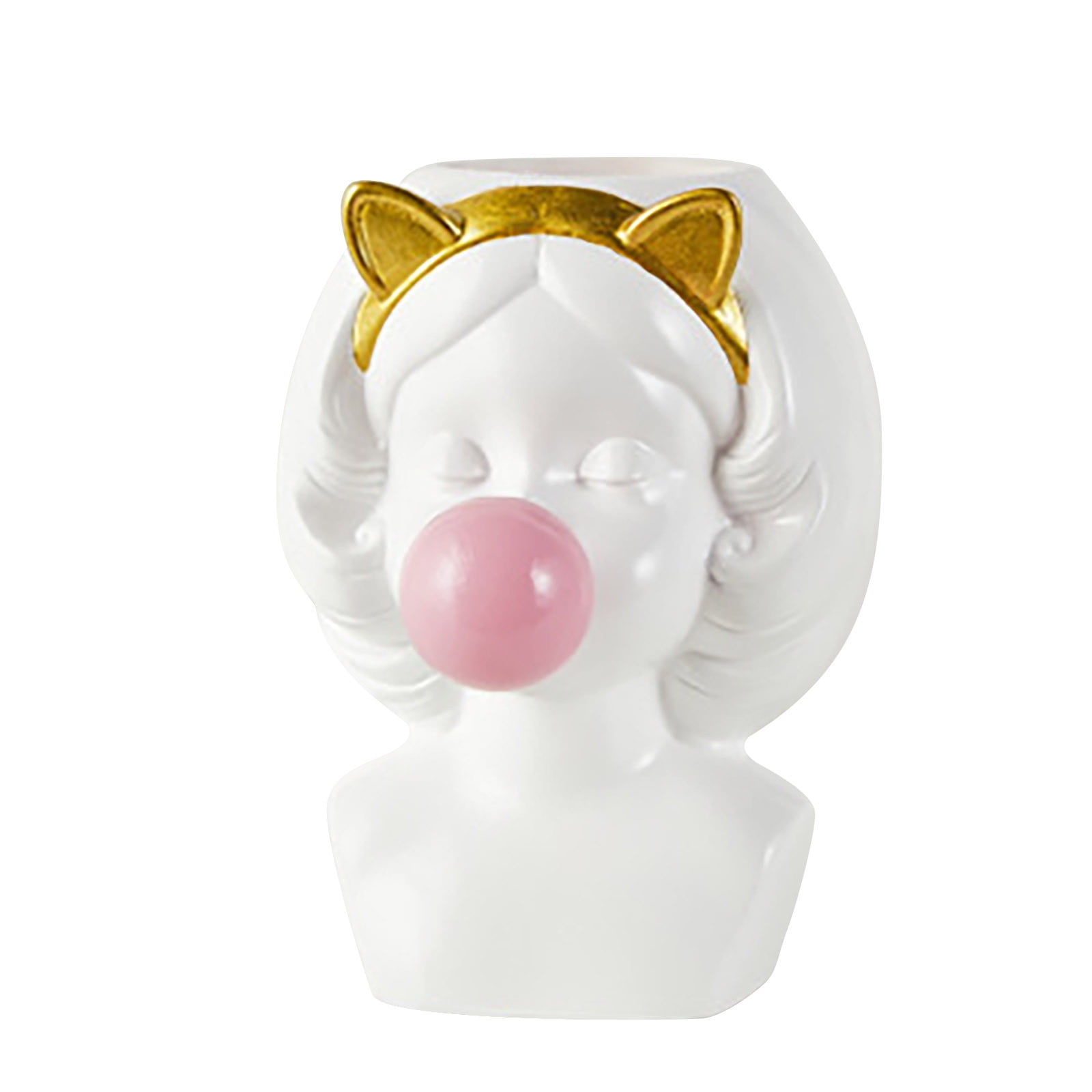 Nordic Style Kids Model Blowing Bubble Gum Statue Tabletop Creative Characters 