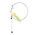 thumbnail image 3 of TISHITA Cat Feather Toy Accompany Activity Play Handheld Chasing Cat Teaser s Toy, 3 of 8