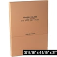 thumbnail image 2 of 37 5/16 in x 4 1/16 in x 31 in Telescopic Box Top, Kraft, Corrugate, Single Wall, 32 ECT Pack of 10, 2 of 4