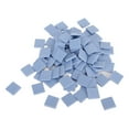 thumbnail image 2 of 100 Almohadillas Térmicas De 12 X 12 Mm, Color Azul, Lámina Térmica De Silicona De Absorción con Conductividad Térmica De 6,0 W/MK para Teléfono, Computadora, SSD, CPU, GPU, Chip IC LED, 2 of 7