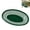 Dark Green, variant on 10 Pack Oval Plastic Storage Baskets, Colorful Fruit Vegetable Serving Baskets for Kitchen Counter Restaurant