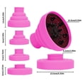 thumbnail image 4 of Universal Collapsible Hair Dryer Diffuser Attachment- Salon Grade tool,Lightweight Foldable Portable Travel Folding, 4 of 4