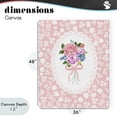 thumbnail image 4 of Stupell Industries French Country Peach Feminine Bouquet Canvas Art, 36 x 48, by Corinne Haig, 4 of 8