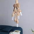 thumbnail image 3 of Socket, Light Base, E27 Base Hanging Hemp Rope For Light Retro Style Convenient For Restaurant, 3 of 8