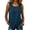 02 Navy, variant on Fewfanhot Tops for Women Trendy Summer Summer Casual Sleeveless Button Down Tank Tops Fashion Work Waistcoat