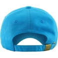 thumbnail image 5 of Classic Washed Solid Cotton Dad Hat Adjustable Baseball Cap Polo Style, 5 of 7