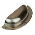 thumbnail image 2 of GlideRite 2.5 in. Center Bin Cup Cabinet Pull, Satin Nickel, Pack of 25, 2 of 3