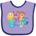 thumbnail image 3 of Inktastic Halloween Monsters Boys or Girls Baby Bib, 3 of 4