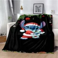 thumbnail image 3 of Manta de franela con patrón de puntadas de Disney, manta de forro polar, regalo para niños y adultos, sofá, ropa de cama, regalos para niños, 3 of 5