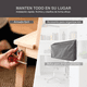 thumbnail image 4 of Escritorio Oficina Minimalista Con Bolsa De Almacenamiento, 4 of 7