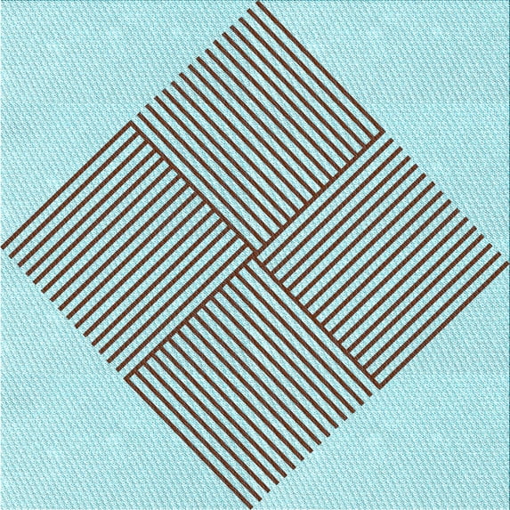Ahgly Company Indoor Square Patterned LightSlateGray or LightSlateGrey Gray Area Rugs, 8' Square