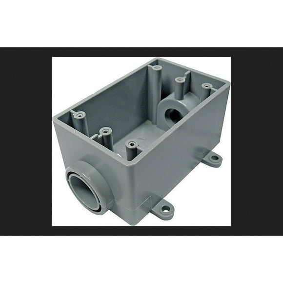 Caja de enchufe Thomas & Betts Cantex de PVC, 1 banda, 6 cm